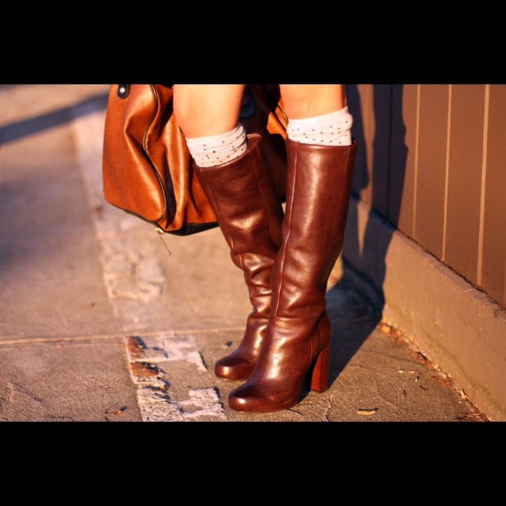 Nine West Crop Shop Knee High Boots